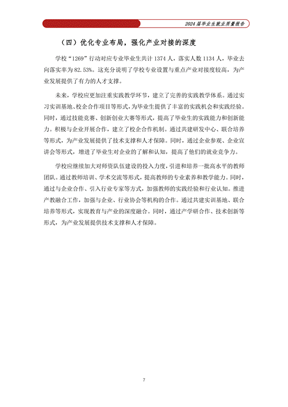 提取自赣南科技学院2024届毕业生就业质量年度报告_05